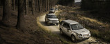 4x4 driving through Bala